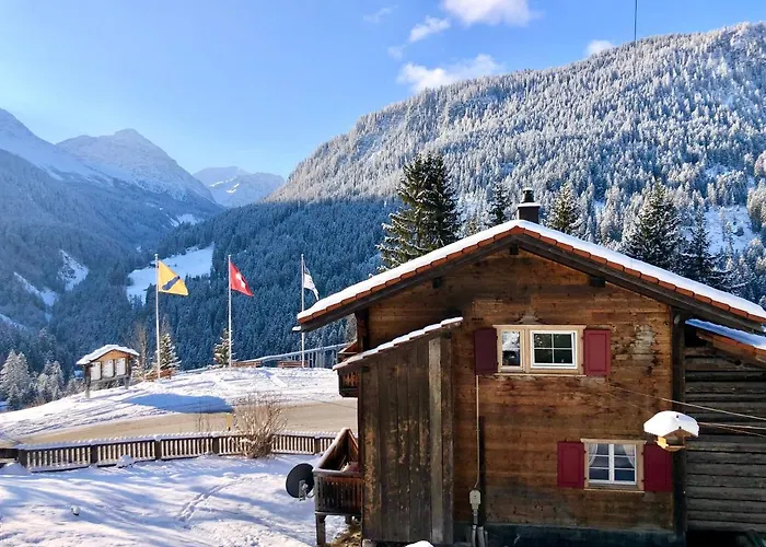 Sonniges Arosa Fuer 6 Pers Alleinstehend Mit Traumhaftem Bergpanorama Dağ evi