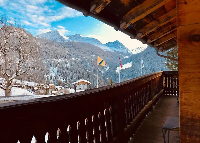 Sonniges Arosa Für 6 Pers Alleinstehend Mit Traumhaftem Bergpanorama *