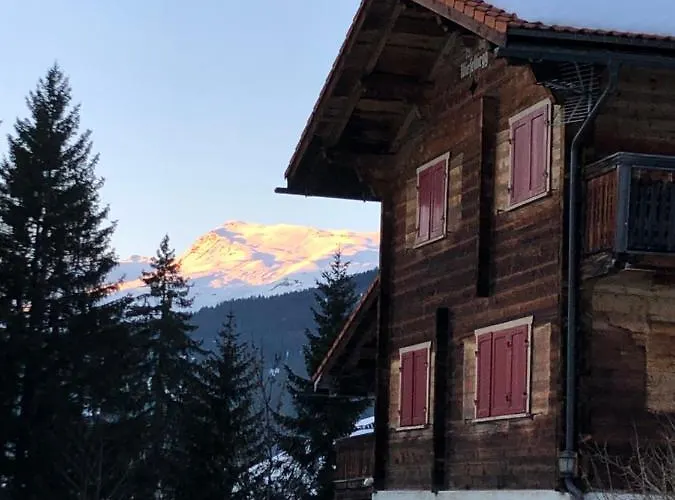 Chalet Sonniges Arosa Für 6 Pers Alleinstehend Mit Traumhaftem Bergpanorama Langwies