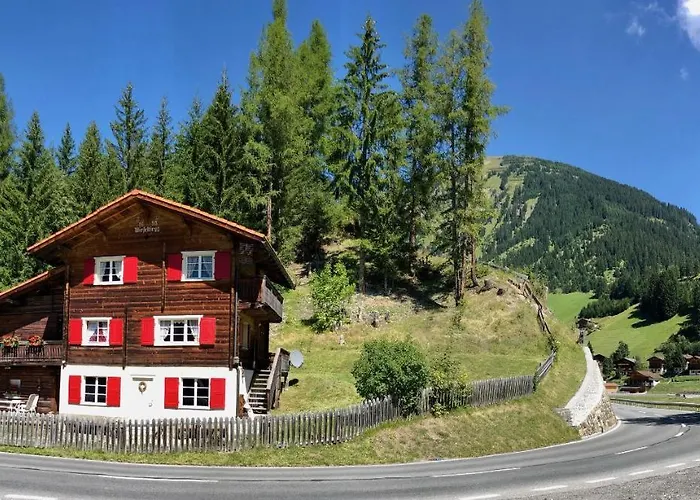 Chalé Sonniges Arosa Fuer 6 Pers Alleinstehend Mit Traumhaftem Bergpanorama *